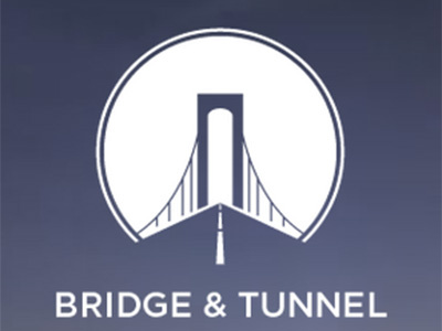 Bridge & Tunnel bridge logo tunnel