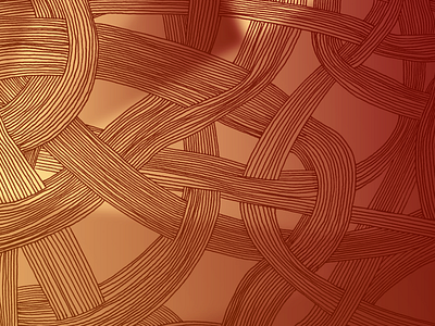 Woven detail #3 illustration ink lines pen