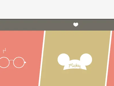 TILT coral disney world gold harry potter illustration mickey