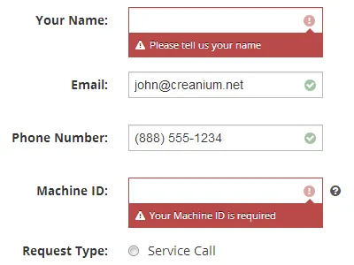 Form Validation form formfields formvalidation validation