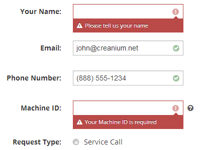 Form Validation form formfields formvalidation validation