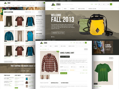 Crux WooCommerce theme e commerce themeforest woo woocommerce wordpress