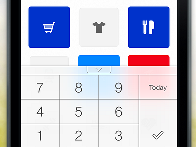 Next 2.0 - Translucent Keypad finance ios ios7 iphone translucent