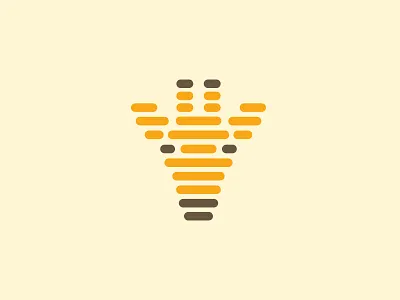 Giraffe Logo animal brand branding desert giraffe icon logo safari symbol