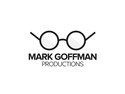 Quick Logo Concept black flat glasses productions studio