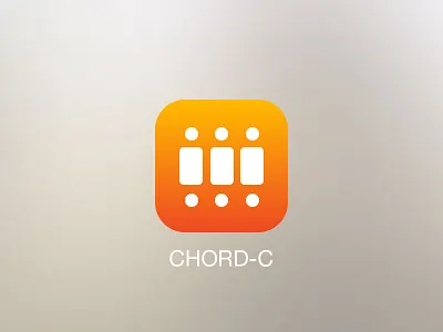 CHORD-C App Icon app icon chordc ios7 sketch vector