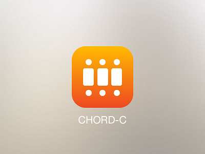 CHORD-C App Icon app icon chordc ios7 sketch vector