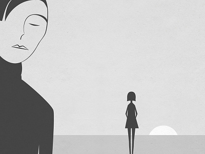 Abusive Artist gray illustration vector