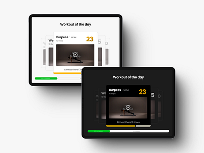 Daily UI 62 - Workout of the day dailyui design figma product design ui ux