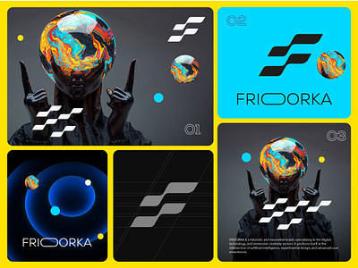 FRIOORKA brand branding design graphic design ia icon identity illustration logo mark marks symbol symbole ui