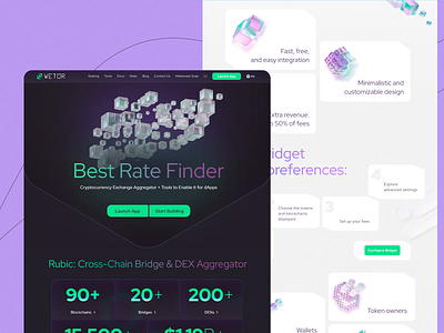 WETOR - Cryptocurrency Exchange Platform blockchain cryptocurrency cryptocurrency exchange dark theme data visualization design exchange platform finance tool illustration landing page modern ui statistics ui ui ux ux uxui design web design web ui web ux website design