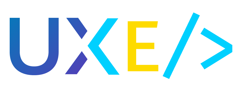 UX Engineer Wordmark branding design gradient graphic design illustration logo wordmark