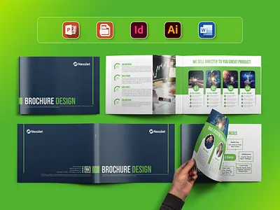 Landscape Brochure Design annualreport bookletdesign brochuredesign businessproposal companyprofiledesign customdesign ebookdesign graphic design landscapebrochuredesign magazindesign nexalet nexalet brand pdfdesign powerpointpresentation productcatalog proposaldesign whitepaper workbook