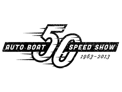 50 years hot rod logo