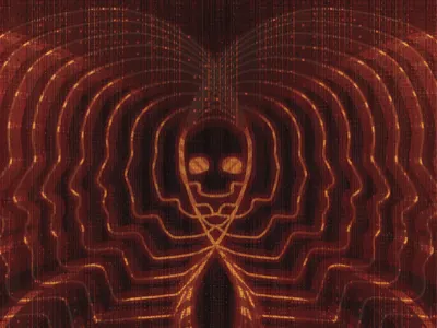 Dead Serious Lovers album cover skull