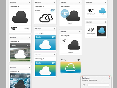 Lowfi Weather artboard dashboard fireworks icons lowfi myview ui vector weather