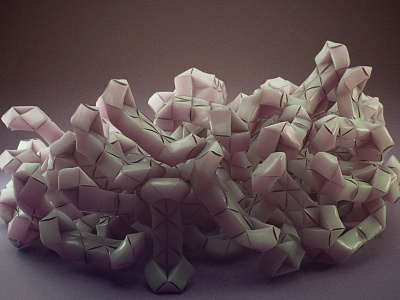 Rubikssnake 004 3d c4d