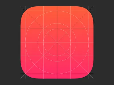 iOS 7 App Icon & Grid - Sketch Template app app icon gm grid icon ios 7 ios7 release release version sketch sketch app template