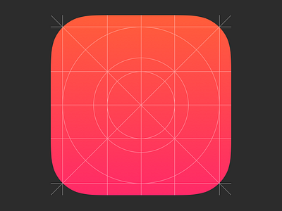 iOS 7 App Icon & Grid - Sketch Template app app icon gm grid icon ios 7 ios7 release release version sketch sketch app template