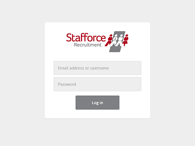 Login for back-office system app login web website