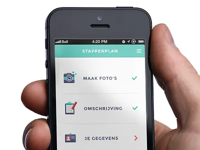 Fixico - Car repair app app camera description flat id interface ios iphone license mobile note pen