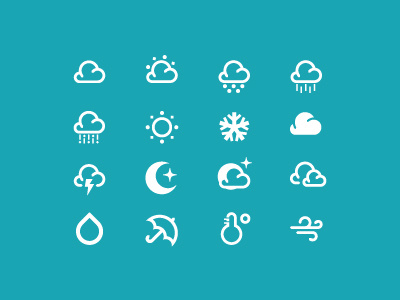 Weather cloud forecast icon meteo vector weather