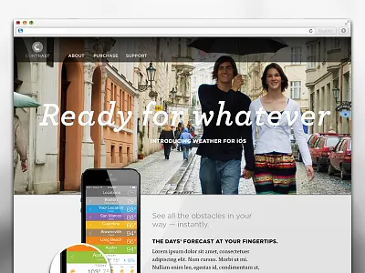 Brand Concept branding font icons webpage