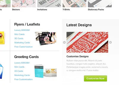 Customise Now business cards clean design flyers greeting cards latest leaflets stationary ui website