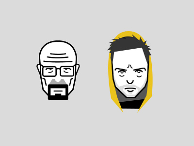 Breaking Bad breaking bad illustration illustrator jesse pinkman mr white serie walt