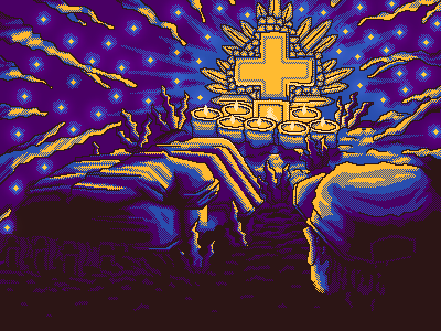 Tzintzuntzan dead dia de muertos holiday mexican mexico michoacan pixel art pixels tzintzuntzan