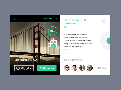 San Francisco City Card city social ui ux