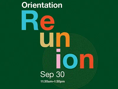 Orientation Reunion