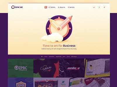 Time2art Webdesign animation css3 html5 onepage portfolio webdesign