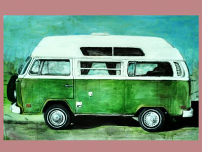 Greenbus bay window bus microbus volkswagen vwbus