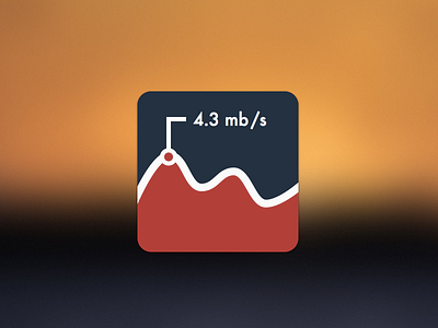 Download curve curve download flat icon