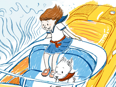 Boat Ride illustration
