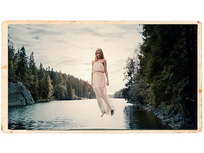 Surreal forest lake photo photomontage photoshoot photoshop surreal