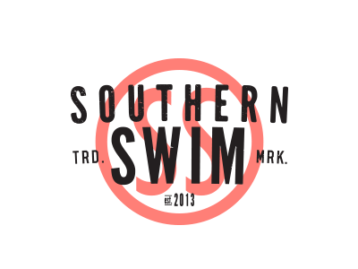 Southern Swim blkboxlabs branding logo monogram southern swim