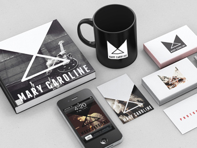 Mary Caroline Photography Branding branding logo minimalism photography