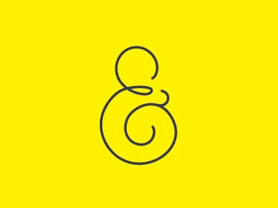 & ampersand typography