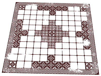 Hnefatafl board board desk game hnefatafl king