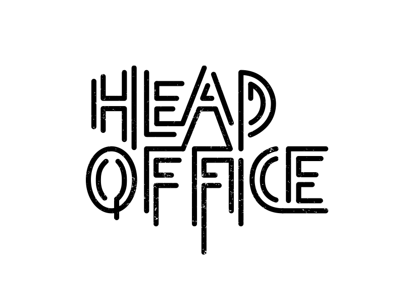 Custom Type (Logo) branding brandmark custom font custom type head office logo option logotype marks