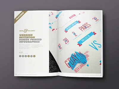 Wedding Infographics (Portfolio layout) bristol brochure gold icons iconset layout portfolio skills studio texture