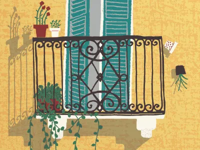 Reckless Abandon drawing illustration plants screen print texture