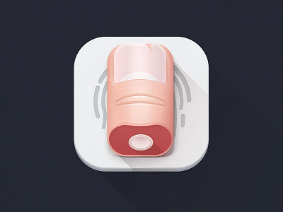 Finger icon apple blood bone finger fingerprint icon ios iphone iphone5s scanner touchid