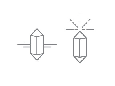 Logo Concepts in progress brand clarity concept design identity light logo prism