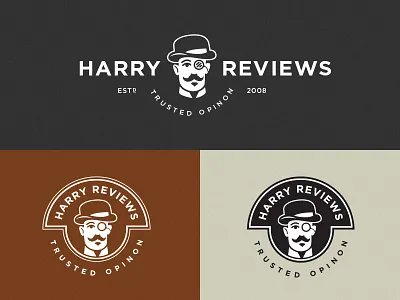 Monocle Madness black blog brown cream gentleman logo monocle sir top hat whiskey and branding