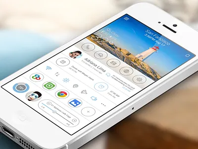 Pretty World android animation app dribbble flat icon ios7 ui