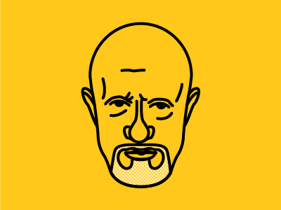 Mike breaking bad character drawing illustration mike