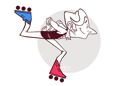 patin - man! character design patines